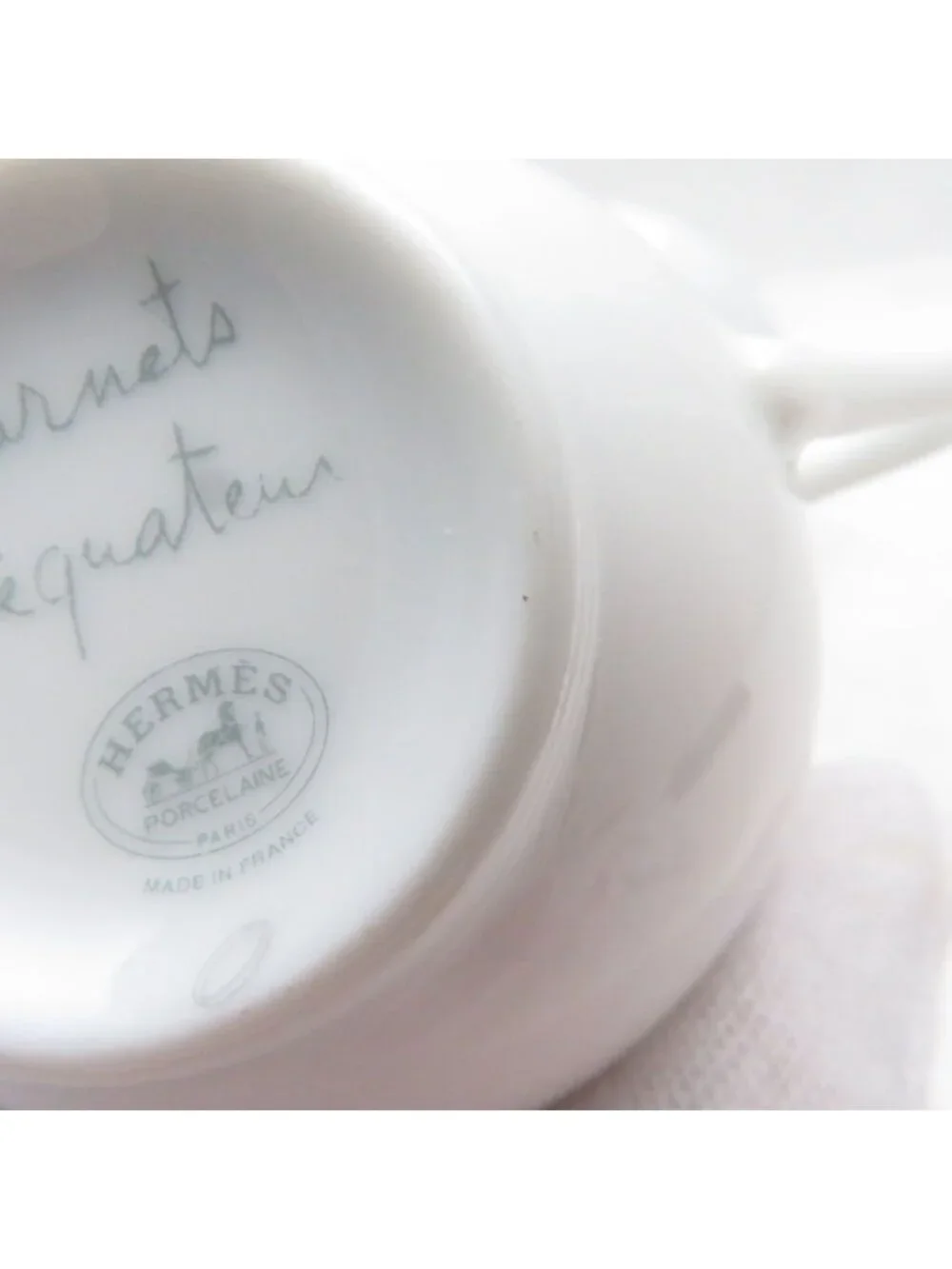 Hermes Equateur Sketch Coffee Cup & Saucer